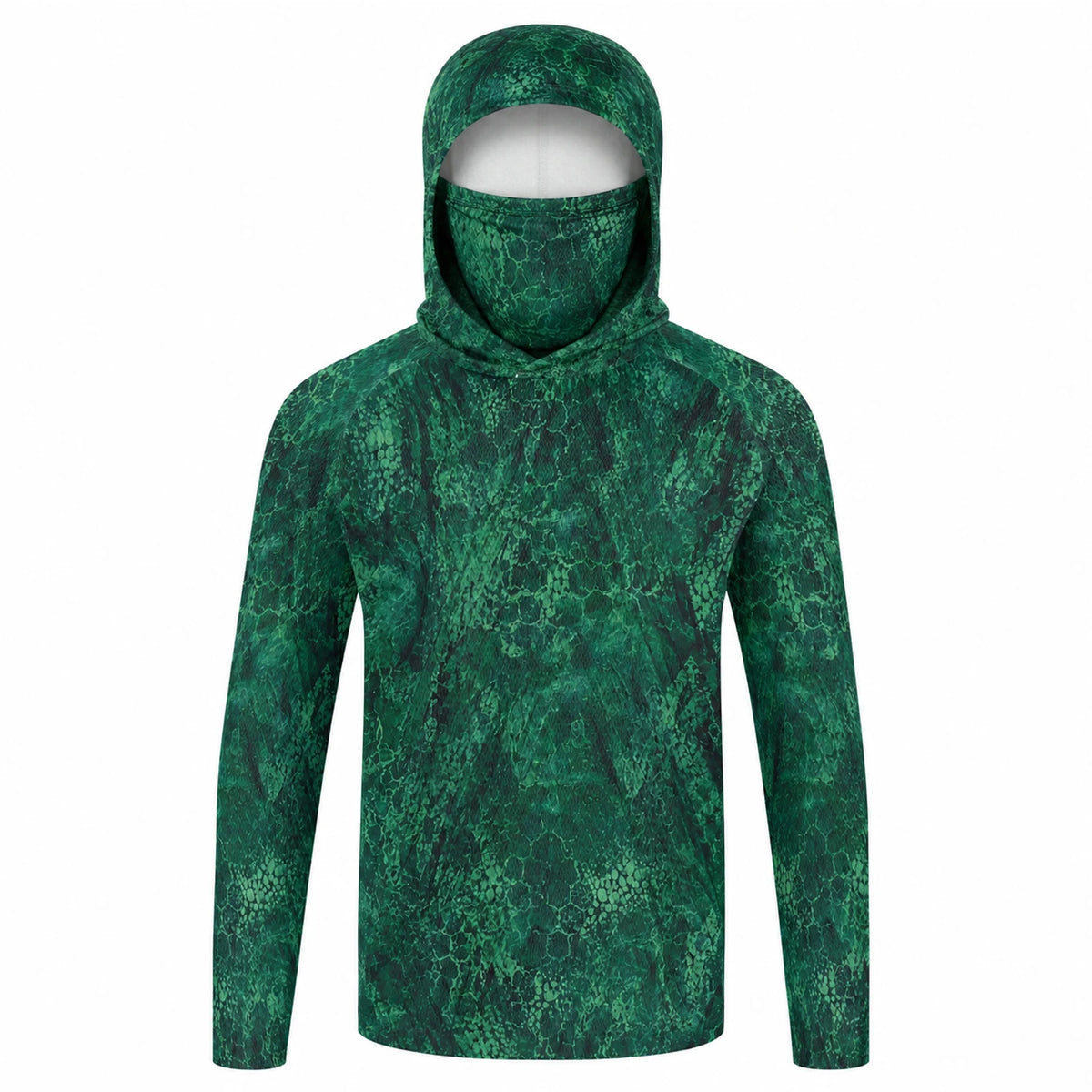 Men’s Hooded Long Sleeve Fishing Shirt | Lightweight UV Sun Protection Fishing Shirt