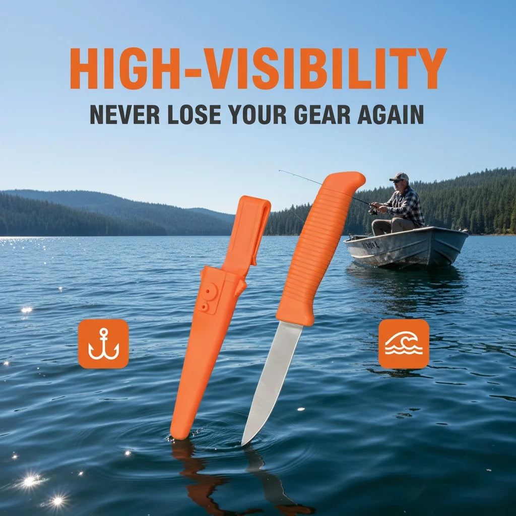 Compete Lure Fishing Tool Set | Fish Gripper, Pliers, Hook Remover & Fishing Knife Kit