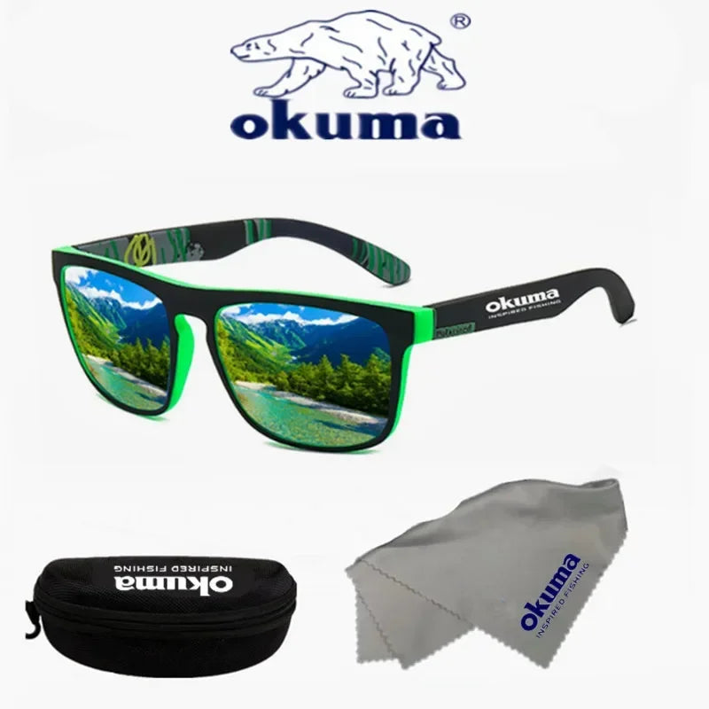 Okuma Polarized Fishing Sunglasses – UV400 Protection, Anti-Glare & Lightweight Design