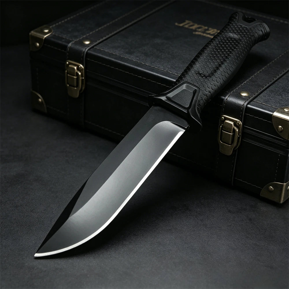 Fixed Blade Knife | 8Cr13Mov Steel | Ergonomic Handle | Includes Sheath