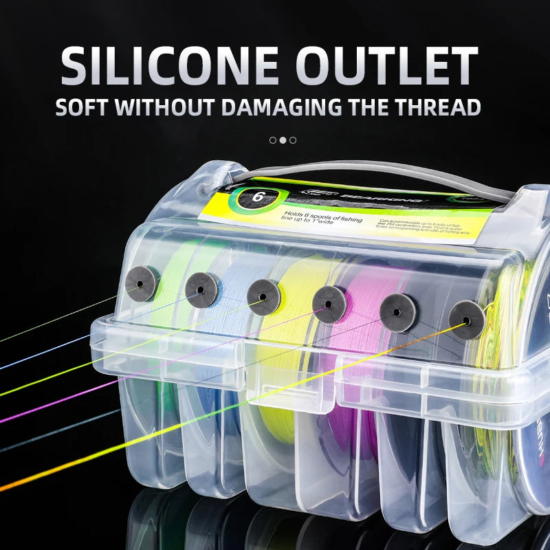 BEARKING Braid & Leader Organizer – Tangle-Free Storage