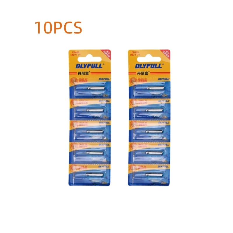 CR425 Luminous Batteries for Fishing Floats | 5–50pcs | Night Fishing Accessories