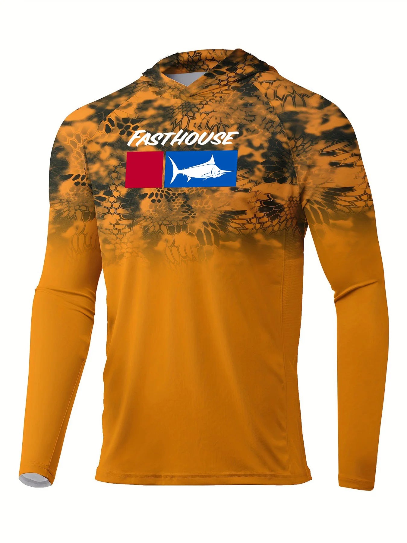UPF 50+ Australian Summer Fishing Hoodie | Sun Safe Quick-Dry Long Sleeve Shirt