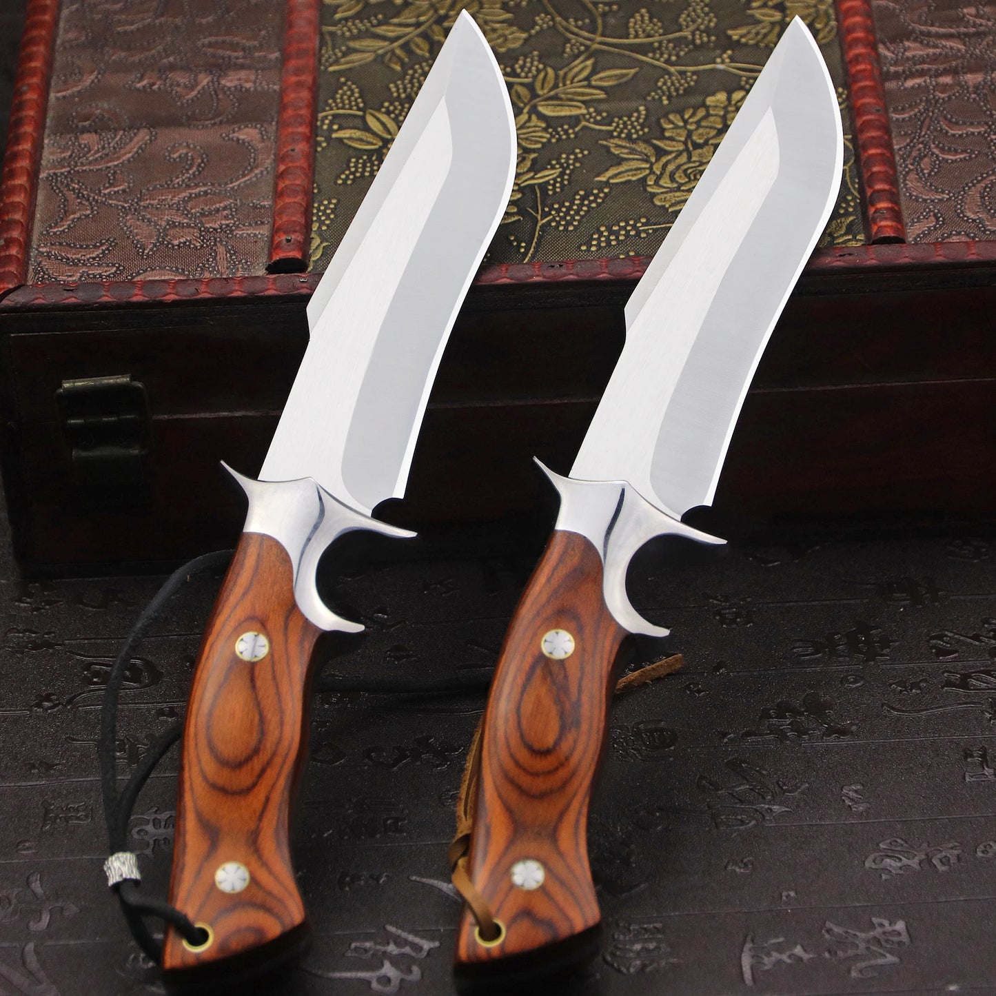 WPKOPYA440C Fixed Blade Knife | 440C Stainless Steel | Includes Sheath