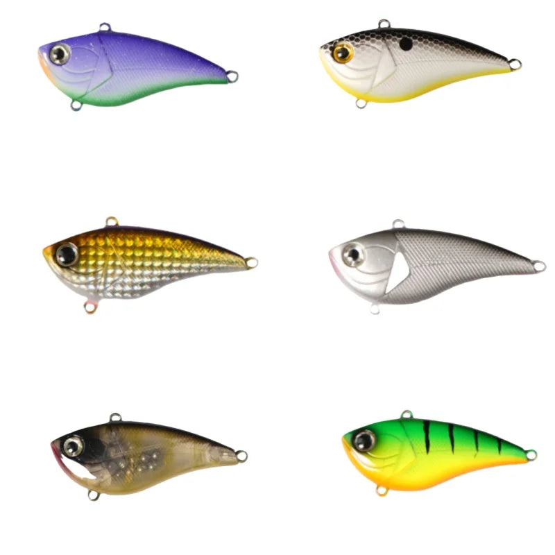 Wondersee 70mm VIB Lure | 15g Sinking Vibration Hardbody | Long Casting Blade Bait