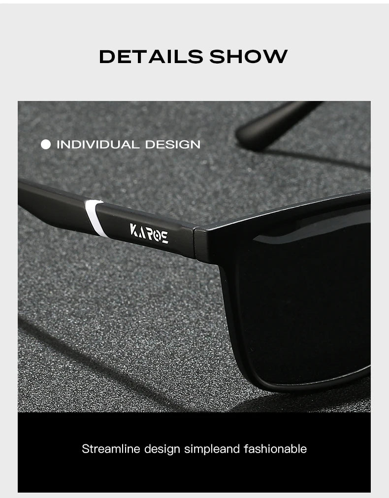 KAROS Polarized Sports Sunglasses YZ2015 | UV400 Mirror Lens Fishing & Outdoor Eyewear