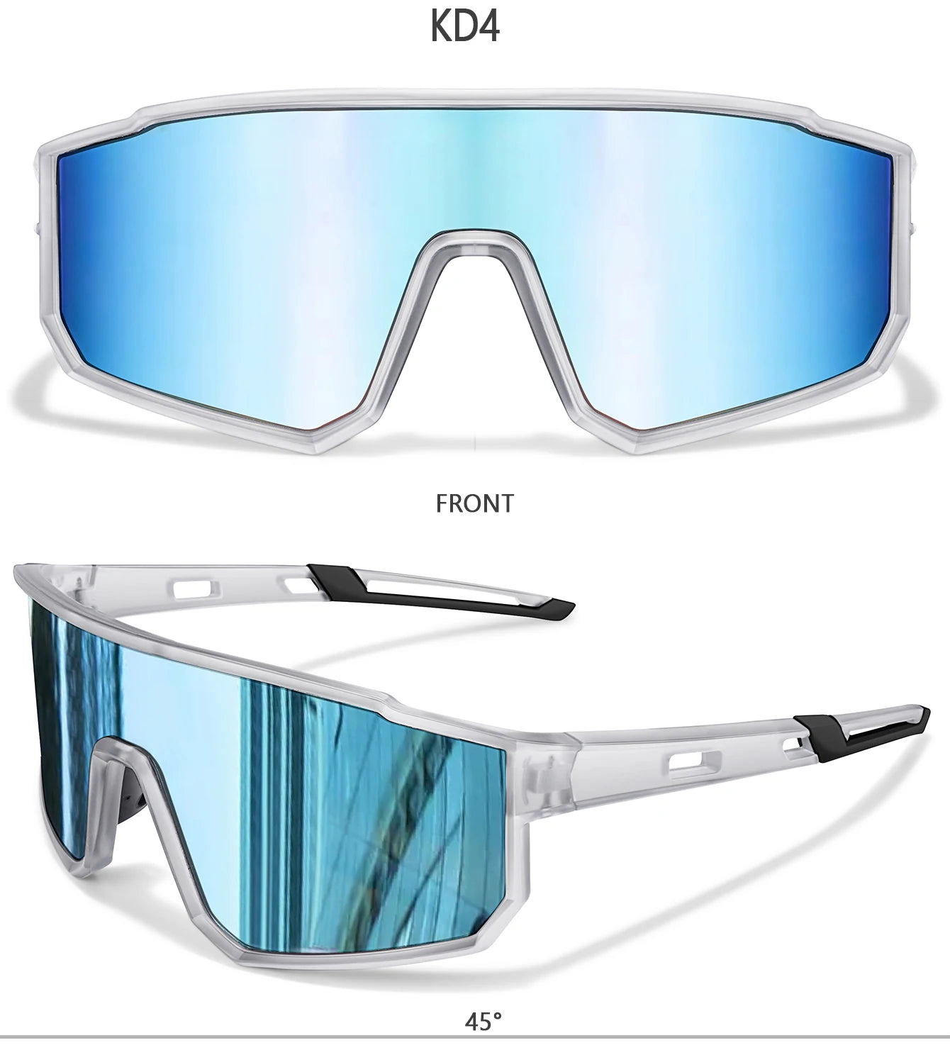 Polarized Fishing Sunglasses | UV Protection Outdoor Sports Eyewear for Fishing, Cycling & Running