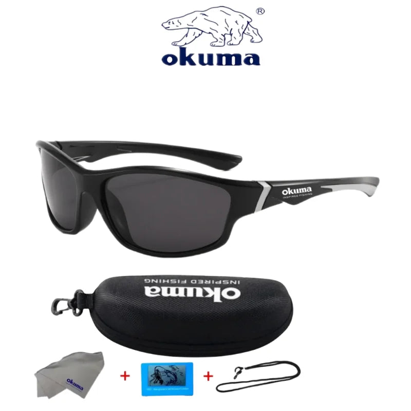 Okuma Polarized Fishing Sunglasses | UV400 Anti-Glare Outdoor Sports Eyewear