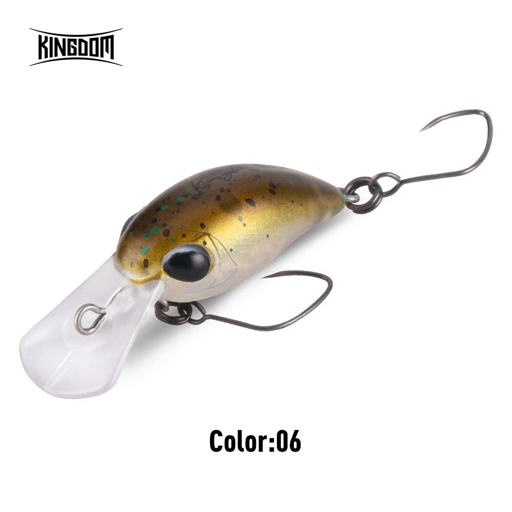 Kingdom Micro Expert Minnow Lure | Ultralight Hardbody Crankbait | 25mm / 32mm
