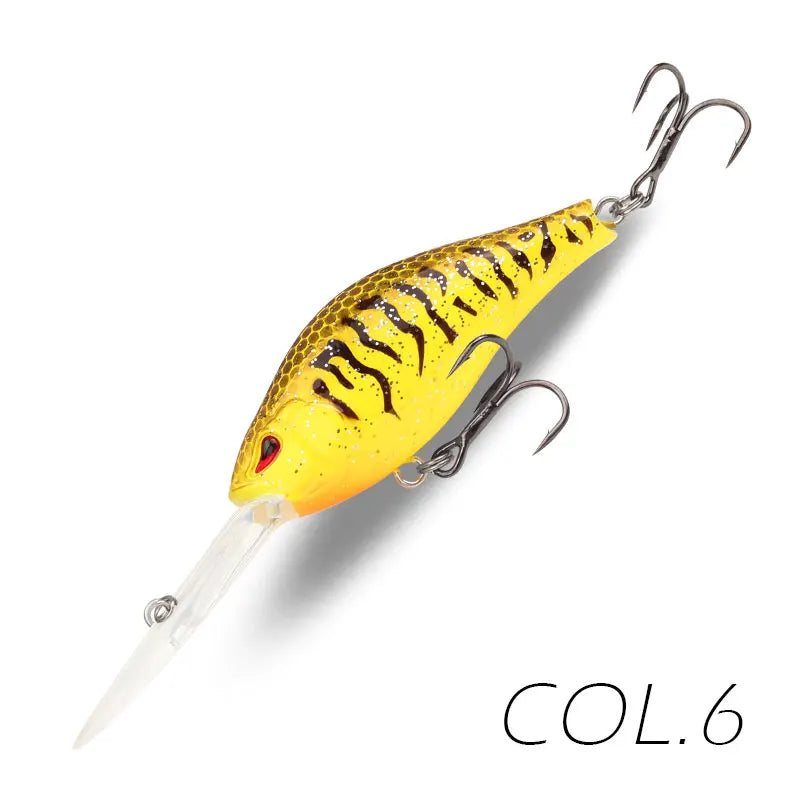 Magic Works 65mm Floating Crankbait | 13.5g Hardbody Fishing Lure