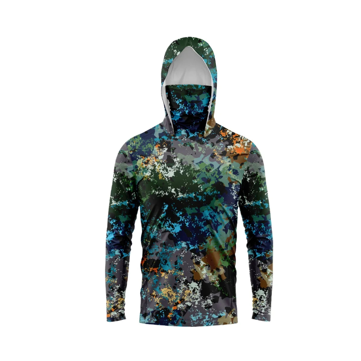 Lightweight Hooded Fishing Shirt UPF50+ | Quick-Dry UV Protection Outdoor Top