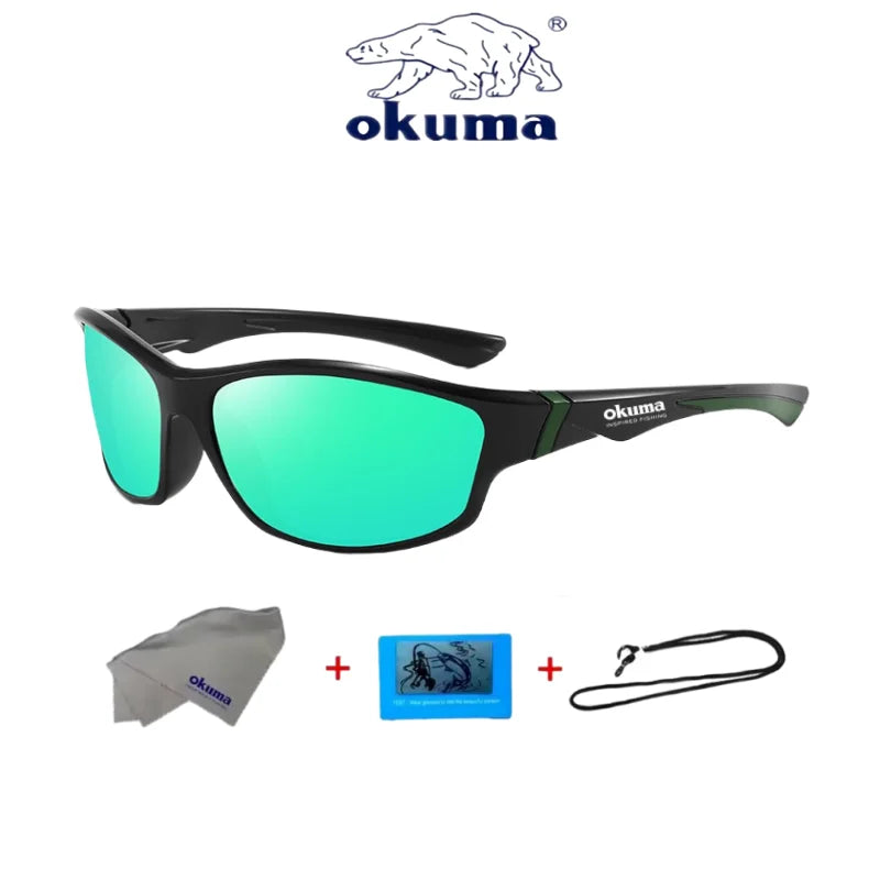Okuma Polarized Fishing Sunglasses | UV400 Anti-Glare Outdoor Sports Eyewear