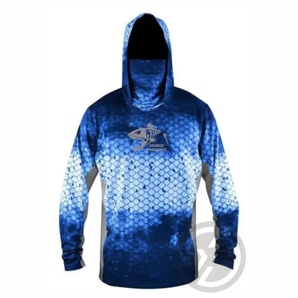 Men’s Long Sleeve Fishing Shirt – Quick-Dry, Breathable & UPF 50+ Sun Protection