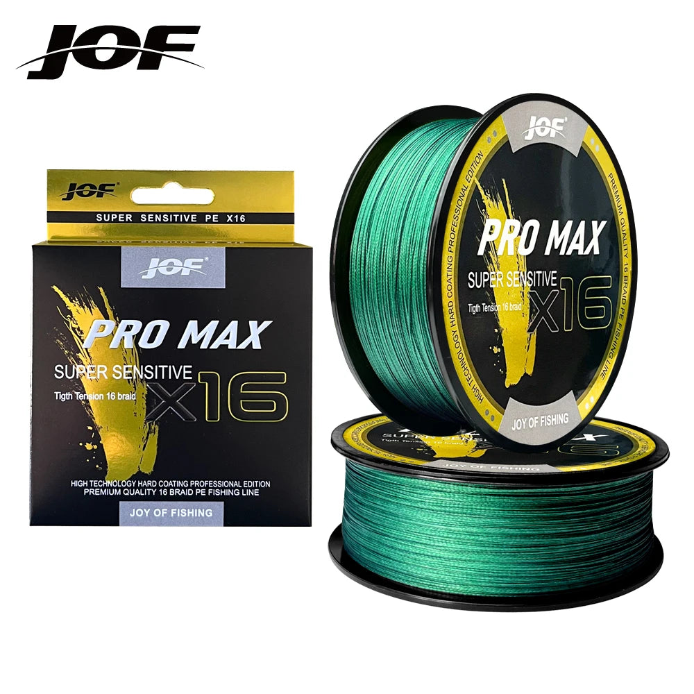 X16 Braided Fishing Line – 30–95 lb Super Strong 500 m (High Sensitivity & Low Stretch)