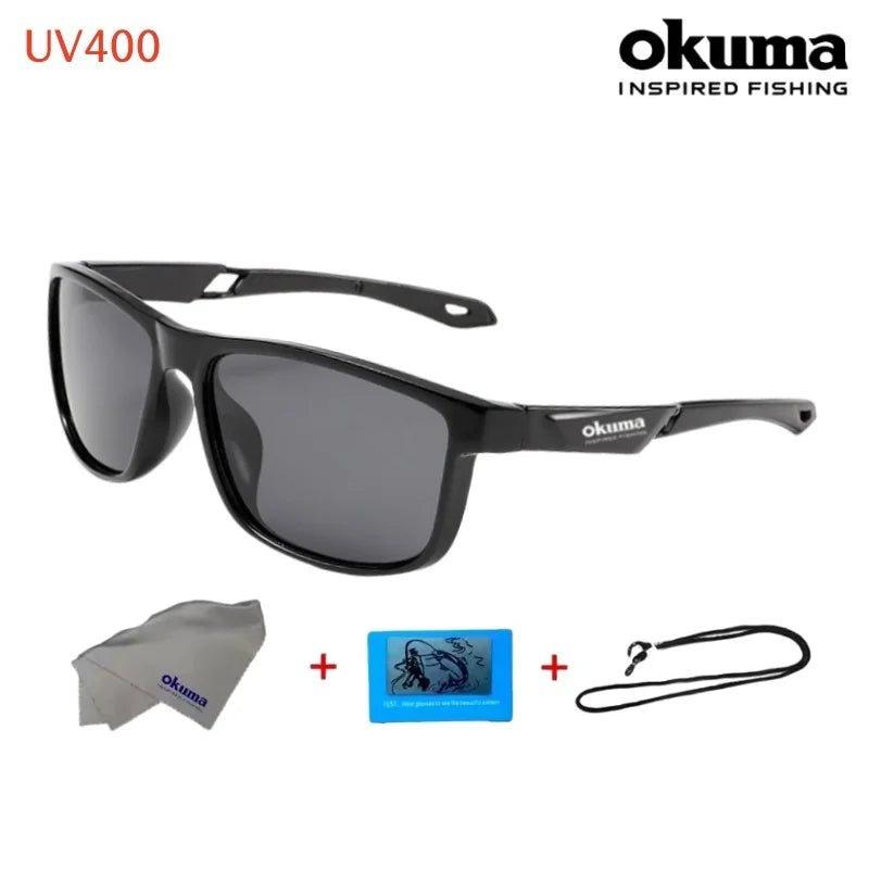 Okuma Polarized Sunglasses | UV400 Protection | Anti-Glare Outdoor Eyewear for Fishing, Cycling & Driving