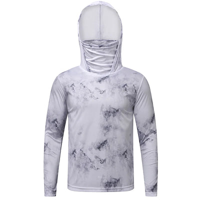 Summer Ultra-thin Men’s Sun Protection Fishing Shirt | Long Sleeve Performance Hoodie