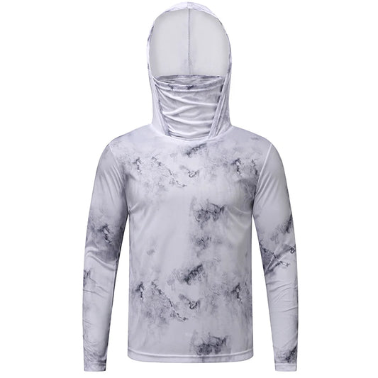 Summer Ultra-thin Men’s Sun Protection Fishing Shirt | Long Sleeve Performance Hoodie