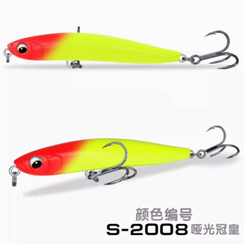 StrikeForce 70mm Stickbait Fishing Lure | 10g Sinking / 4.3g Floating Pencil Lure