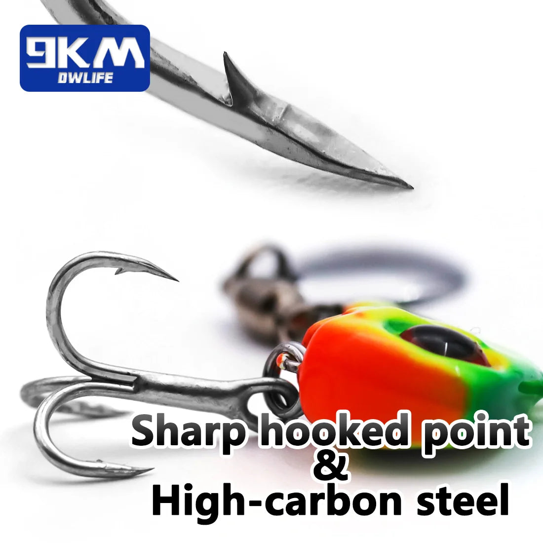 9KM DWLIFE Tail Spinner VIB Lure | 9g–16g Sinking Blade Bait | Long Casting Vibration Lure