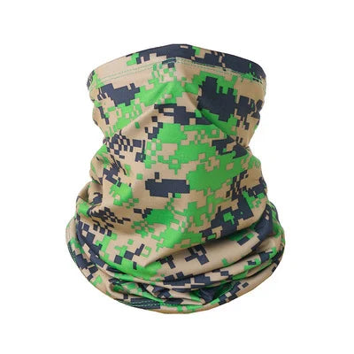 Multi-Purpose Ice Silk Bandana – Cooling Neck Gaiter & Face Cover for Fishing, Camping & Outdoor Use