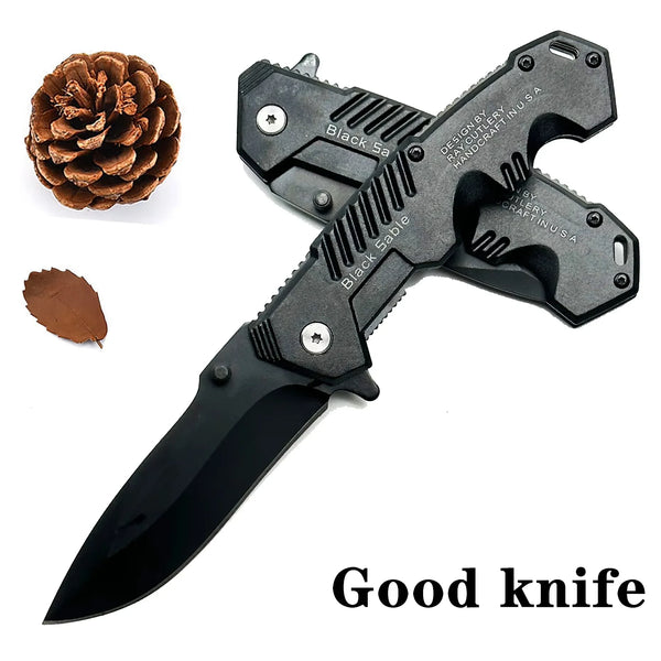 Folding Survival Knife | Multifunctional Pocket Knife for Outdoor Use