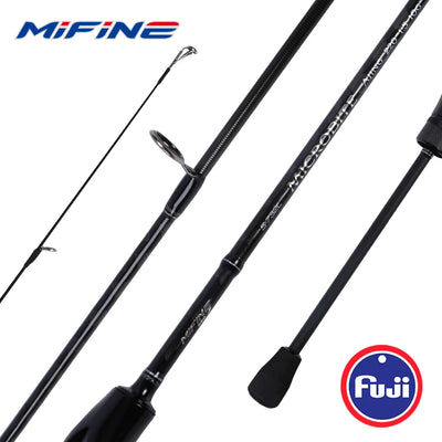 MIFINE MicroBite Ajing Spinning Rod | Fast Action | Fuji Guides | 2–10g Lures | Light Rock Fishing Rod