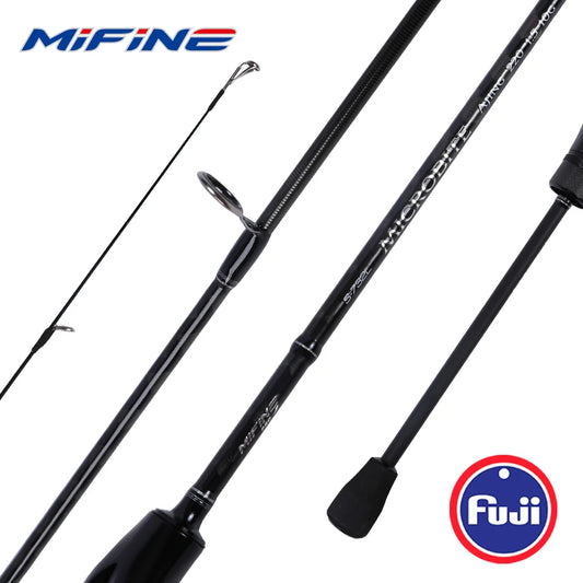 MIFINE MicroBite Ajing Spinning Rod | Fast Action | Fuji Guides | 2–10g Lures | Light Rock Fishing Rod