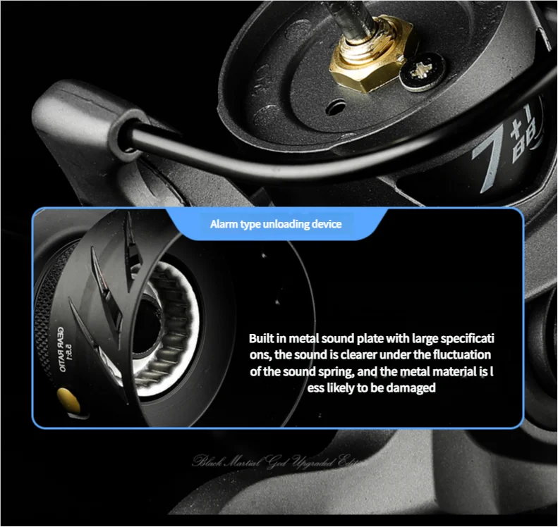Mavllos Skadi Bass Spinning Reel | 7+1BB | 5.5:1 Ratio | IPX6 Waterproof | 6–12kg Drag