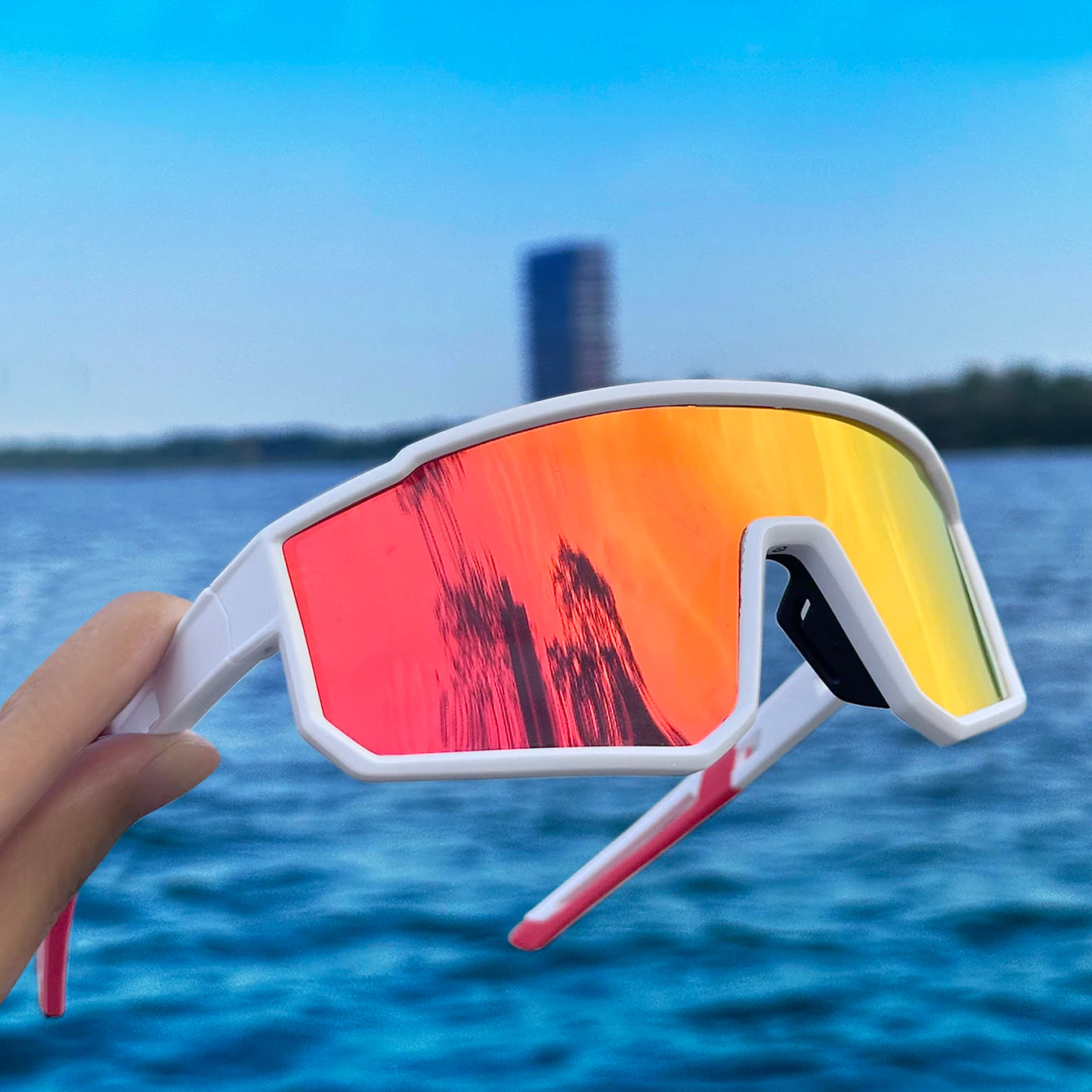 Polarized Fishing Sunglasses | UV Protection Outdoor Sports Eyewear for Fishing, Cycling & Running