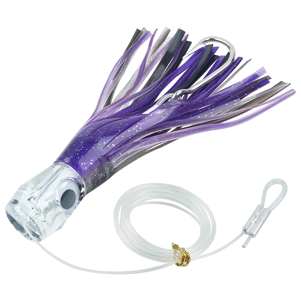 1-Piece Big Game Octopus Skirt Lure | Marlin & Tuna Trolling Skirt | Saltwater Deep Sea Bait