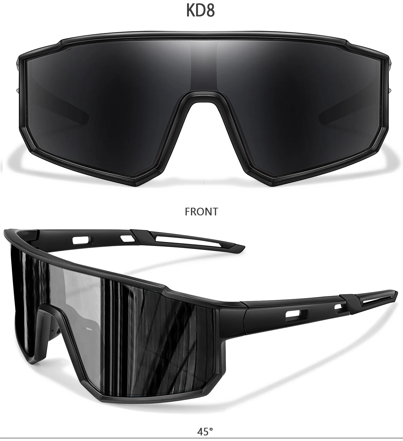Polarized Fishing Sunglasses | UV Protection Outdoor Sports Eyewear for Fishing, Cycling & Running