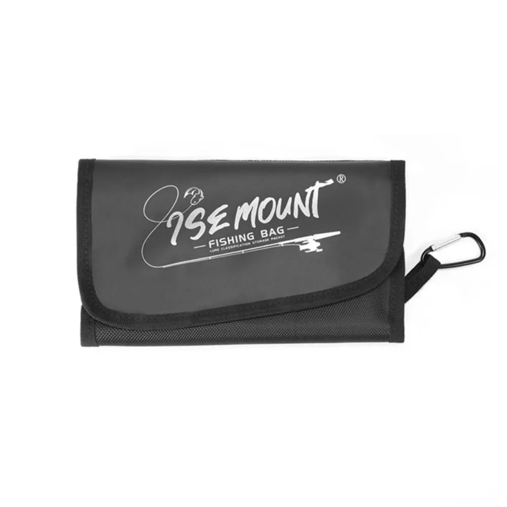 Transparent Fishing Tackle Storage Bag | Waterproof PVC Lure Organiser with Compartments