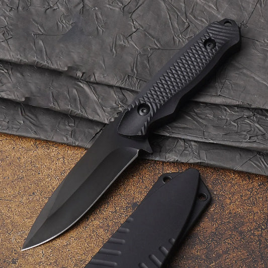 Black Blade Utility Knife | Stainless Steel Blade | 20.3cm Overall Length