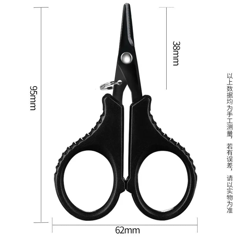 Fishing Scissor & Plier Set | Titanium-Coated Braid Cutter & Multi-Tool | Stainless Steel Fishing Tool Kit