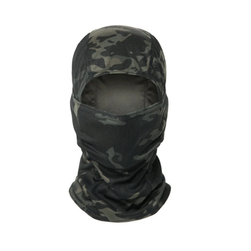 Camouflage Fishing & Hunting Balaclava – Breathable UV-Protective Face Mask
