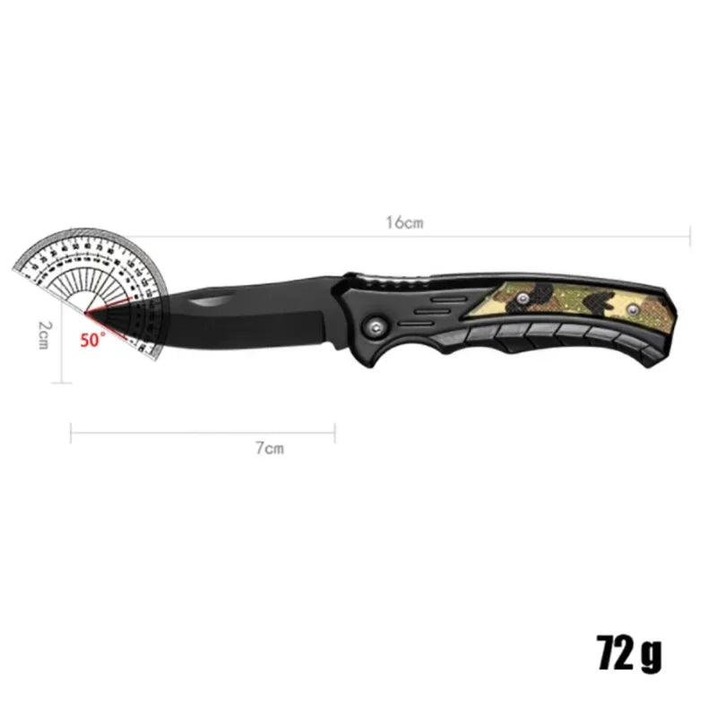 Stainless Steel Folding Fillet Knife | Compact Folding Knife | PP Handle