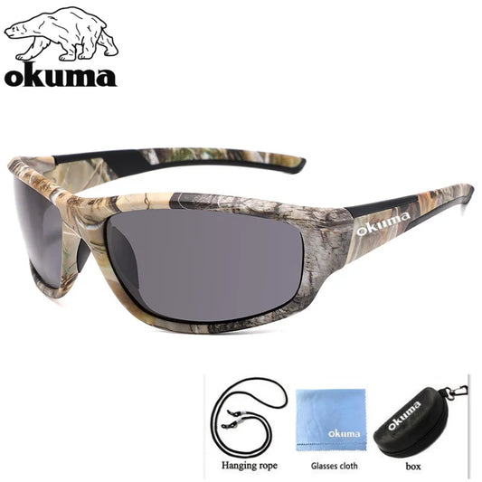 Okuma Polarized Sports Sunglasses | UV400 Outdoor Fishing, Cycling & Driving Eyewear
