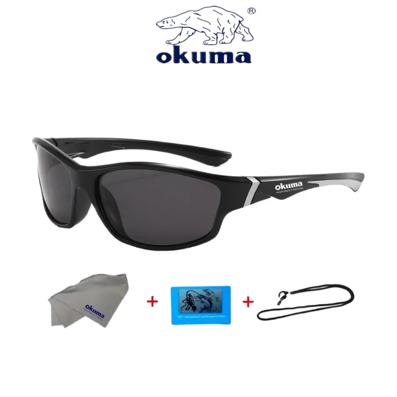 Okuma Polarized Fishing Sunglasses | UV400 Anti-Glare Outdoor Sports Eyewear