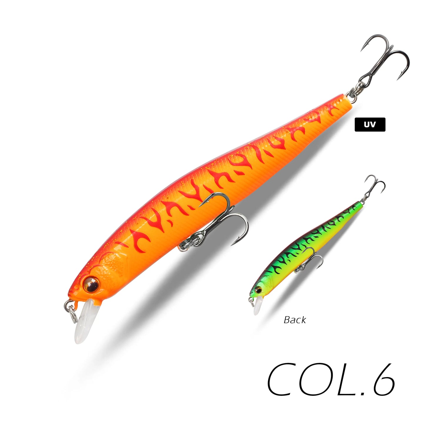 Magic Works 80mm Suspending Minnow Lure | 5.1g Jerkbait Hardbody