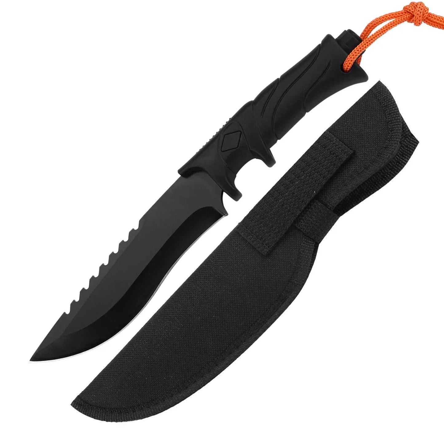 Fixed Blade Knife | 3Cr13 Stainless Steel | ABS Handle | Includes Nylon Sheath