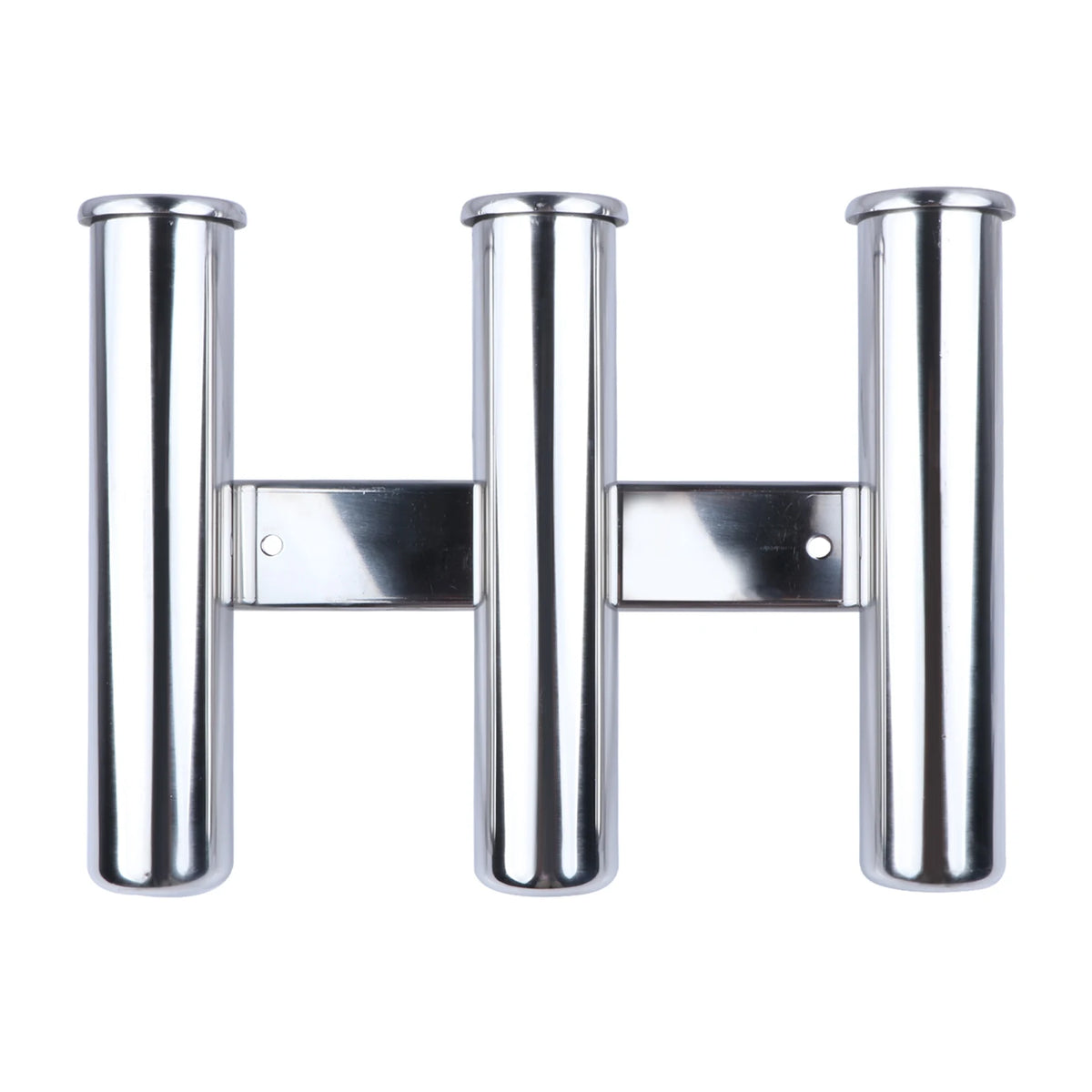 Stainless Steel Boat Fishing Rod Holder Rack | 3-Rod / 4-Rod Wall Mount