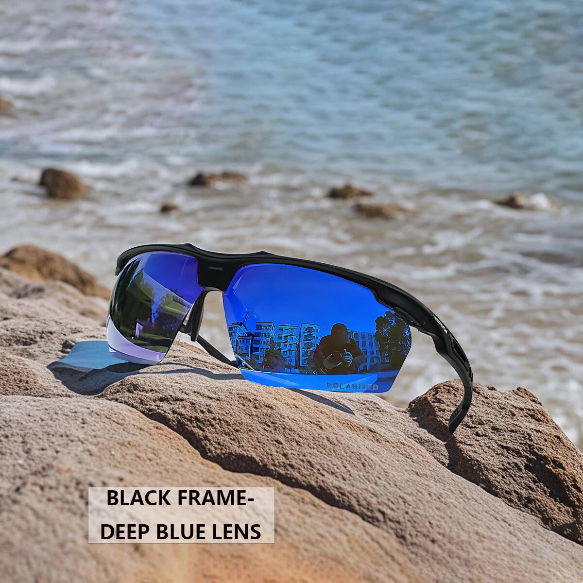 Vozapow Polarized Sports Sunglasses | UV400 Cycling, Fishing & Outdoor Eyewear