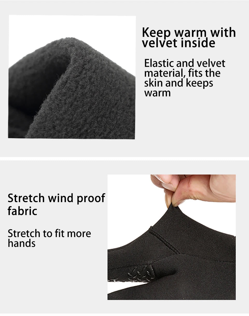 Two-Finger Cut Fishing Gloves | Anti-Slip Outdoor Angling & Cycling Gloves