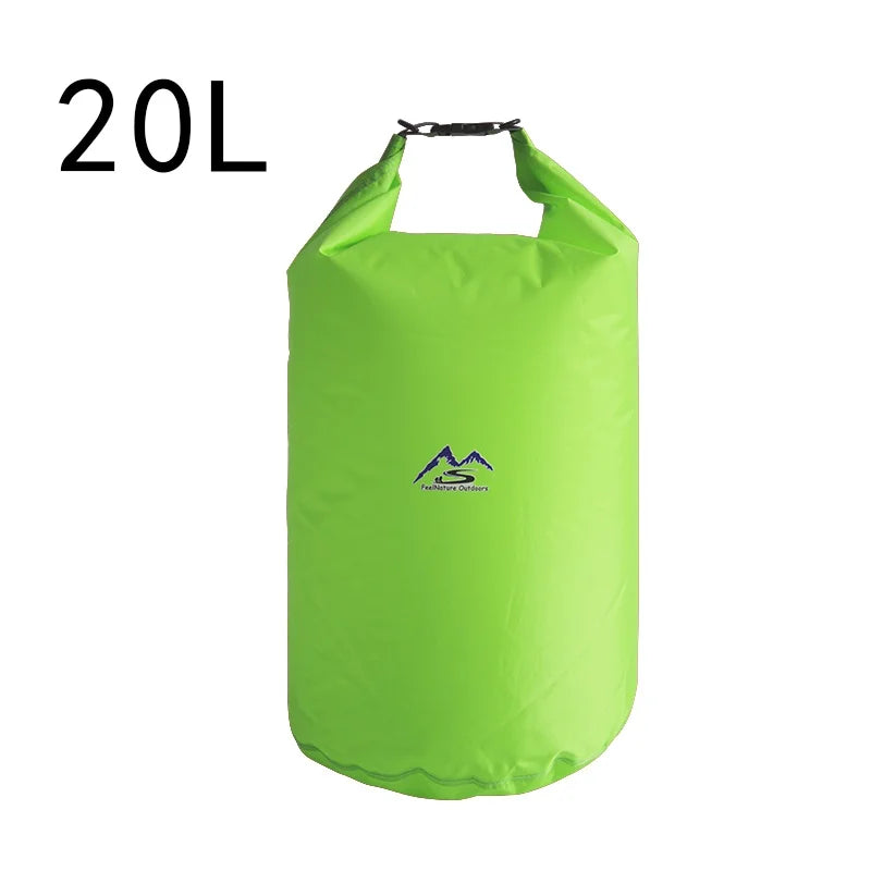 Heavy-Duty Waterproof Dry Bag | 5L–70L | Camping, Kayak & Fishing Use
