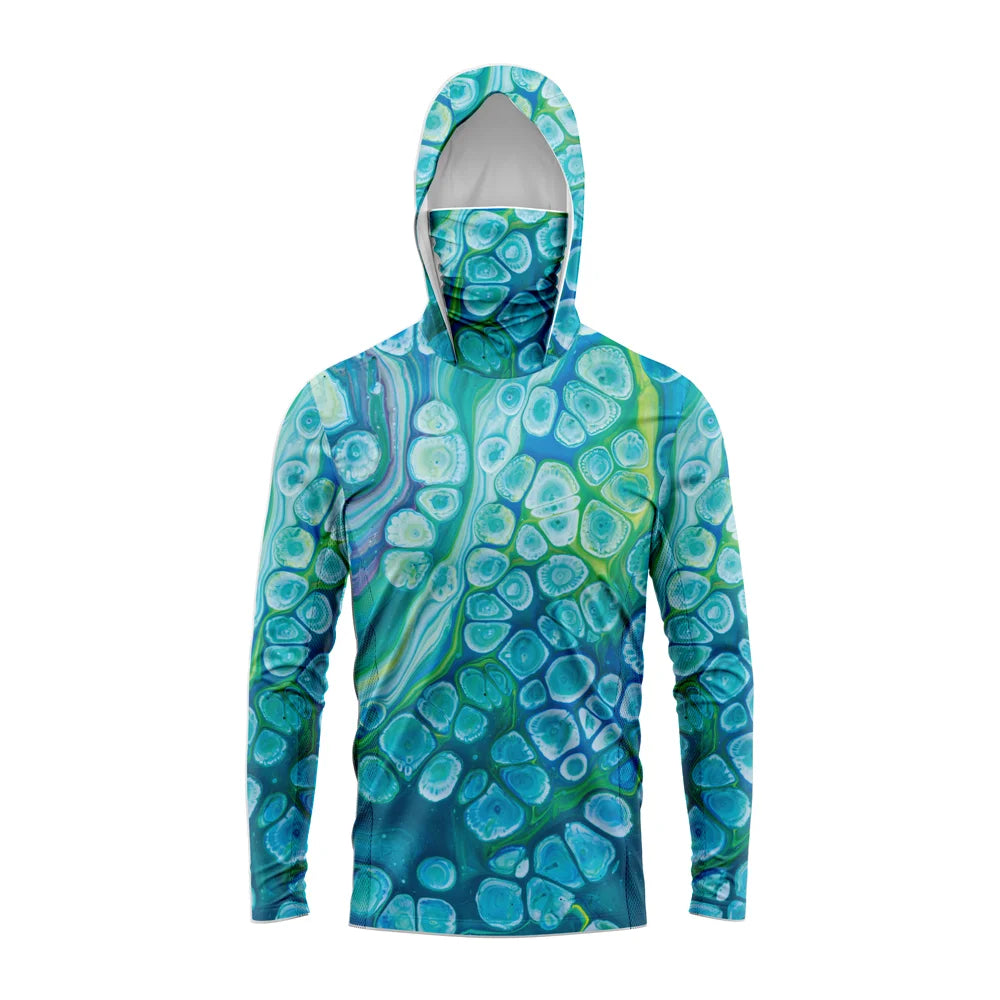 Lightweight Hooded Fishing Shirt UPF50+ | Quick-Dry UV Protection Outdoor Top
