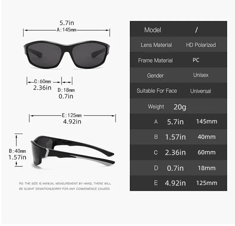 Okuma Polarized Fishing Sunglasses | UV400 Anti-Glare Outdoor Sports Eyewear