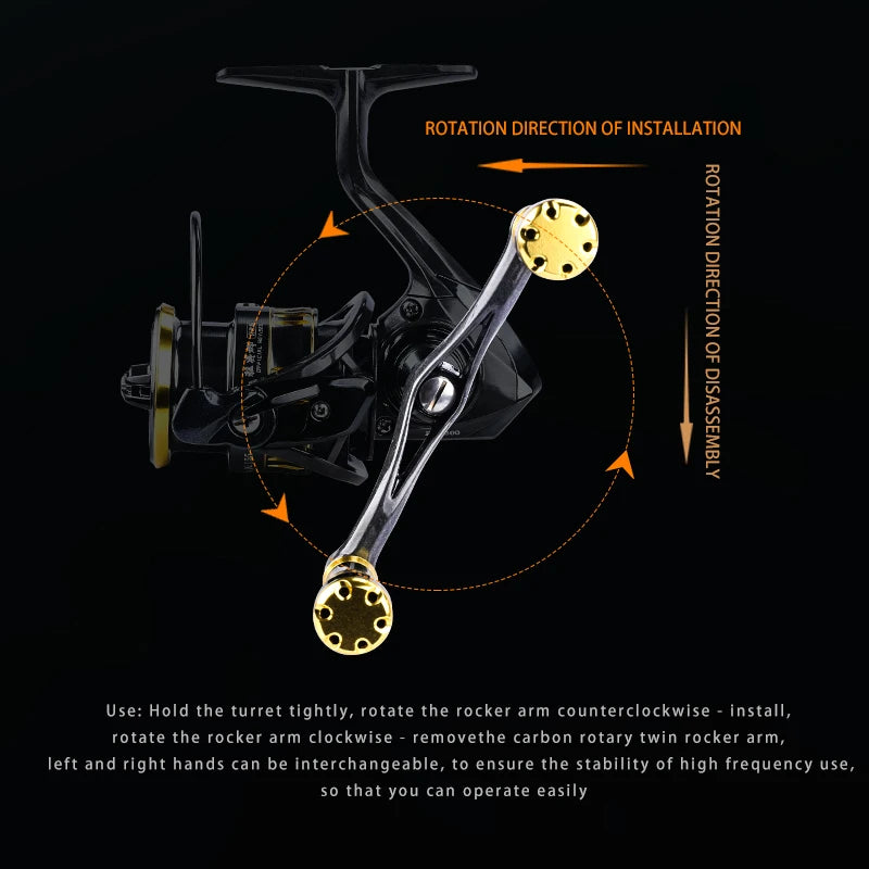 BEARKING RS Athena Spinning Reel | 5.2:1 Gear Ratio | 6+1 Bearings | Shallow Spool