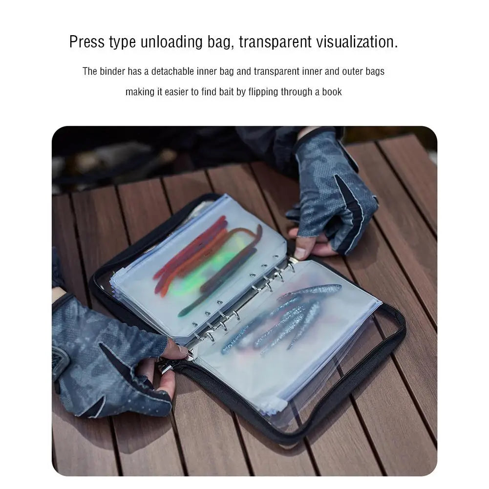 Waterproof Fishing Lure Storage Bag | Transparent PVC Tackle Organiser Pouch