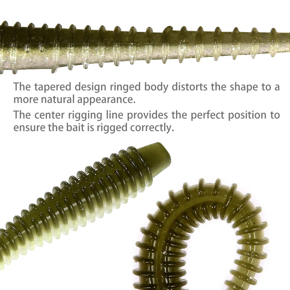HappyJack Shad Soft Plastic Lure Set | Paddle Tail Swimbaits | 5cm / 7cm