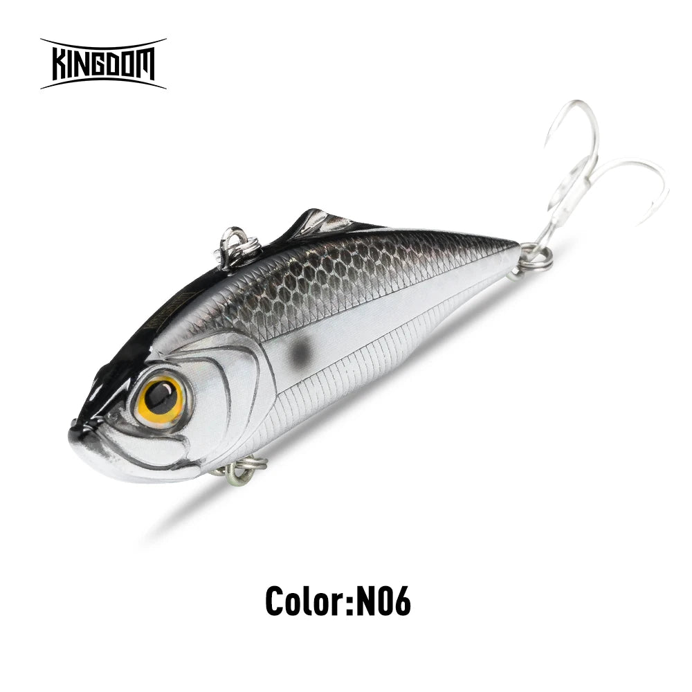 Kingdom Sinking VIB Lure | 10.9g–27.2g Vibration Blade Bait | Long Cast Hard Lure